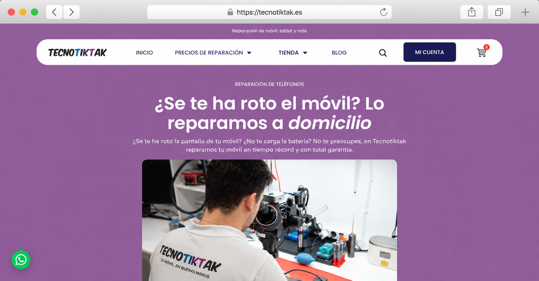 Proyecto web desarrollado por Experto en Informática