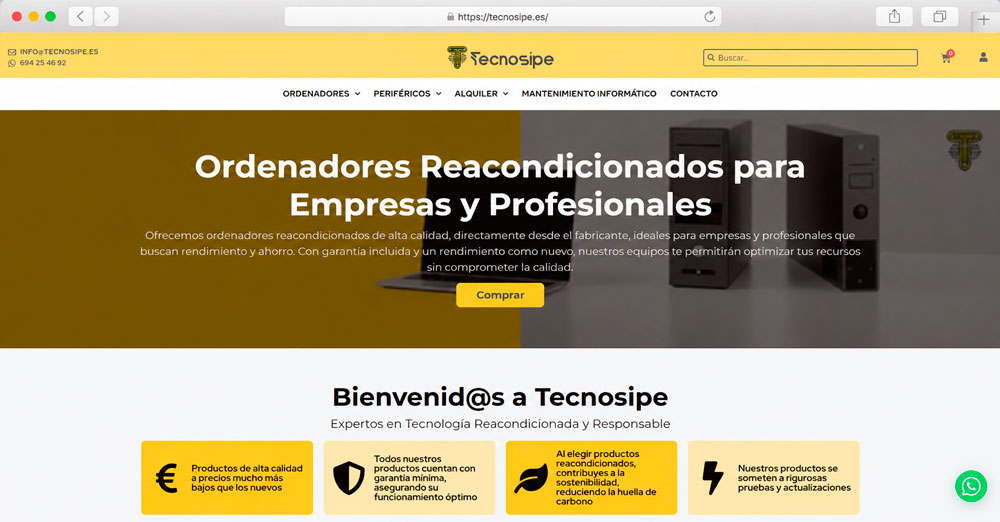 Proyecto web desarrollado por Experto en Informática