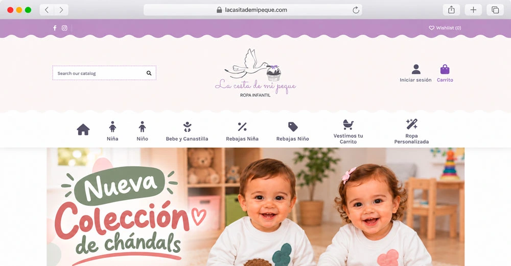 Proyecto de tienda online desarrollado por Experto en Informática