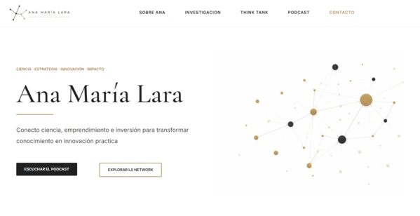 DISEÑO WEB SEVILLA - diseño web Sevilla Web corporativa Ana Lara